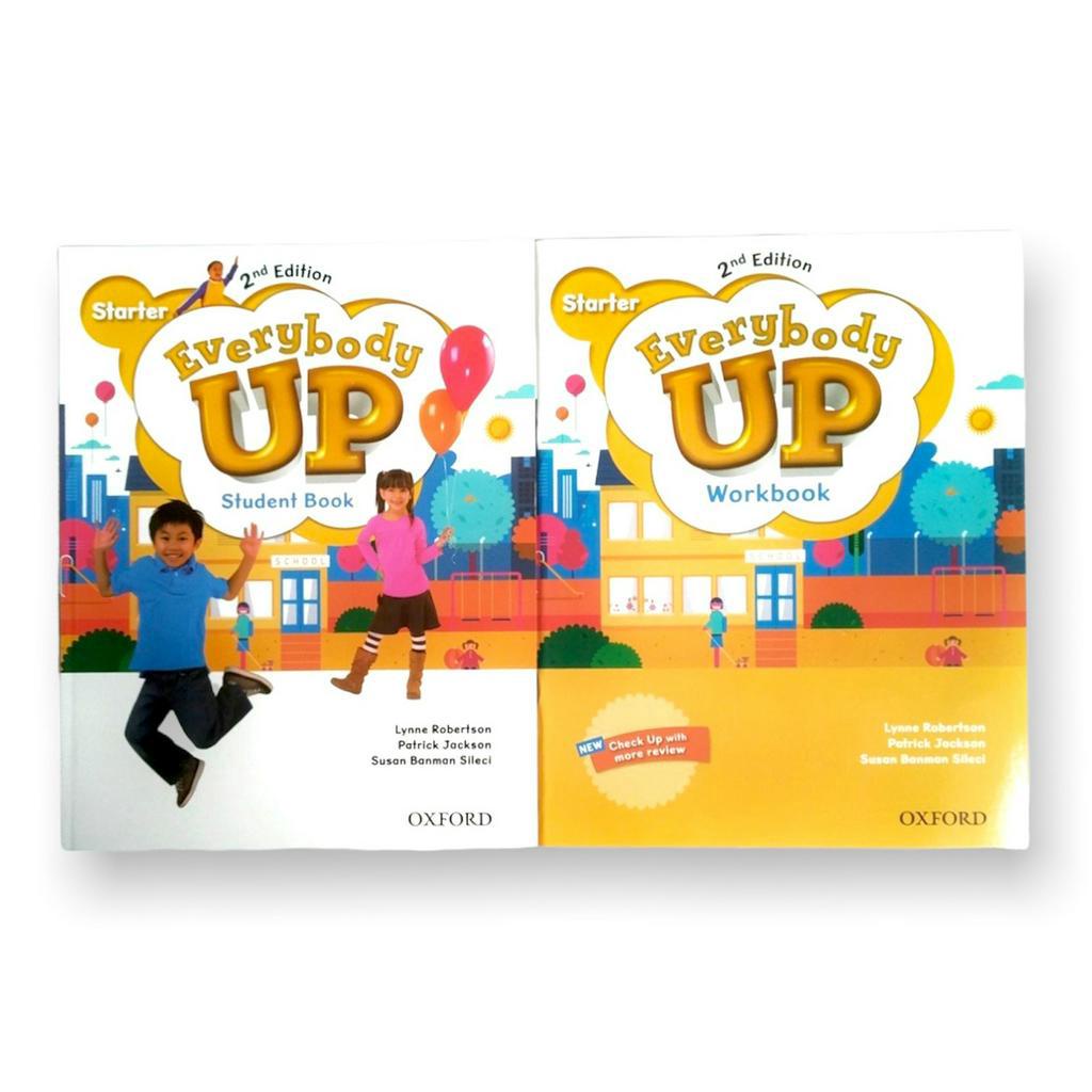 Sách - Everybody Up bản 2nd Edition - trọn bộ 2 cuốn (WB + SB) | BigBuy360 - bigbuy360.vn