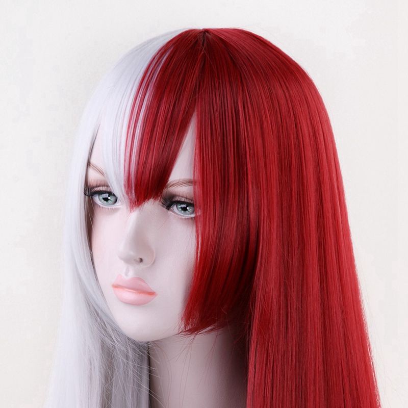 [CÓ SẴN] Tóc giả (wig) của nhân vật Shoto Todoroki ver nữ (học viện siêu Anh Hùng)
