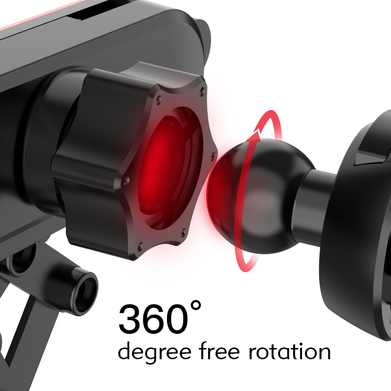 KCO C21 Phone Car Holder, 2-in-1 Gravity Cell Phone Holder for Car Air Vent/Dashboard Cradle Car Phone Holder Mount Compatible with 4.0-6.7 inch Phone