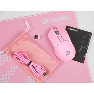 Chuột DareU EM901 RGB Wireless Black
