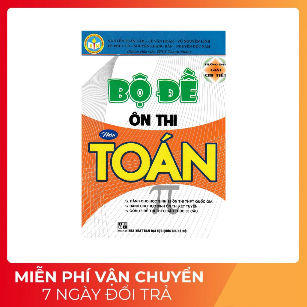 Sách - Bộ đề ôn thi môn toán