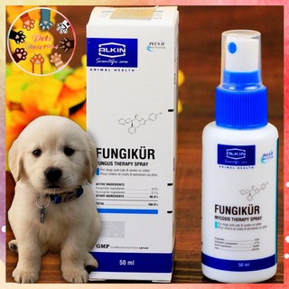 Alkin fungikur - thuốc xịt trị viêm nấm cho thú cưng