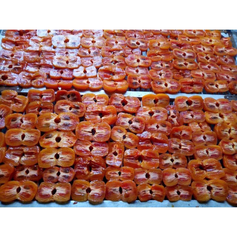 500g hồng sấy chẻ Đà Lạt-ảnh thật