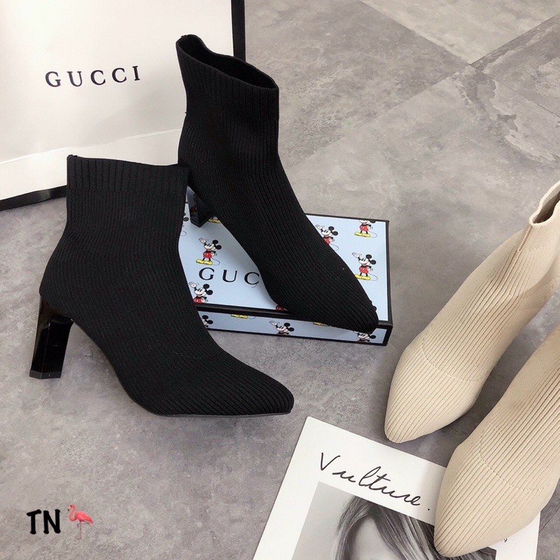 Boot len gót dẹt fullbox