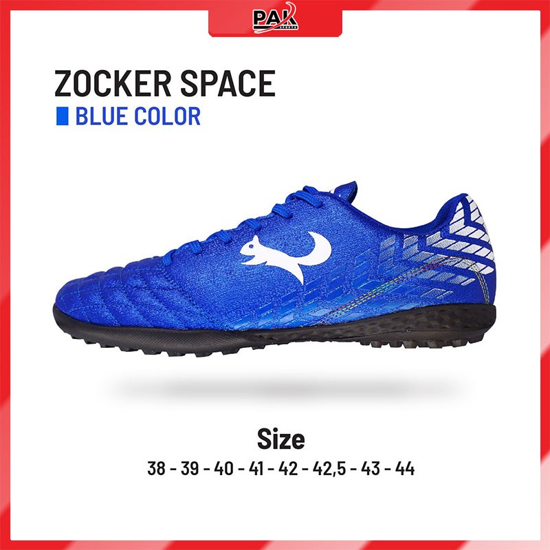 GIÀY ĐÁ BÓNG ZOCKER SPACE️💥 1 ĐỔI 1 TRONG 4 THÁNG ️💥 Đế đinh TF, Cao su nguyên khối