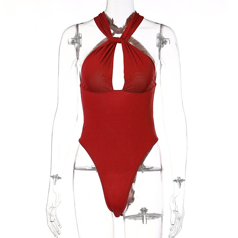 Áo Liền Quần Hở Lưng Cổ Chữ V Dây Chéo Gợi Cảm Cho Nữ D0321 | BigBuy360 - bigbuy360.vn