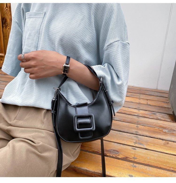 Túi đeo chéo IELGY da PU thời trang dễ phối đồ cho nữ