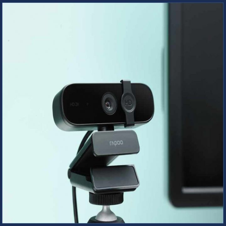 Webcam Rapoo C280 UHD 1440p - Bảo hành chính hãng 24 tháng