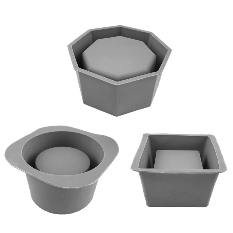 Khuôn Silicone Làm Chậu Hoa / Xà Phòng Bằng Resin