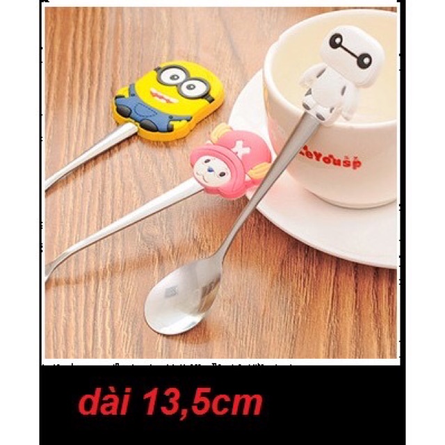 Muỗng Ăn Dặm Inox Hoạt Hình