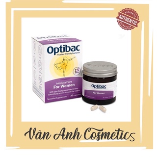 Optibac tím - men vi sinh phụ khoa, chăm sóc vùng kín, lợi khuẩn, tăng sức đề kháng