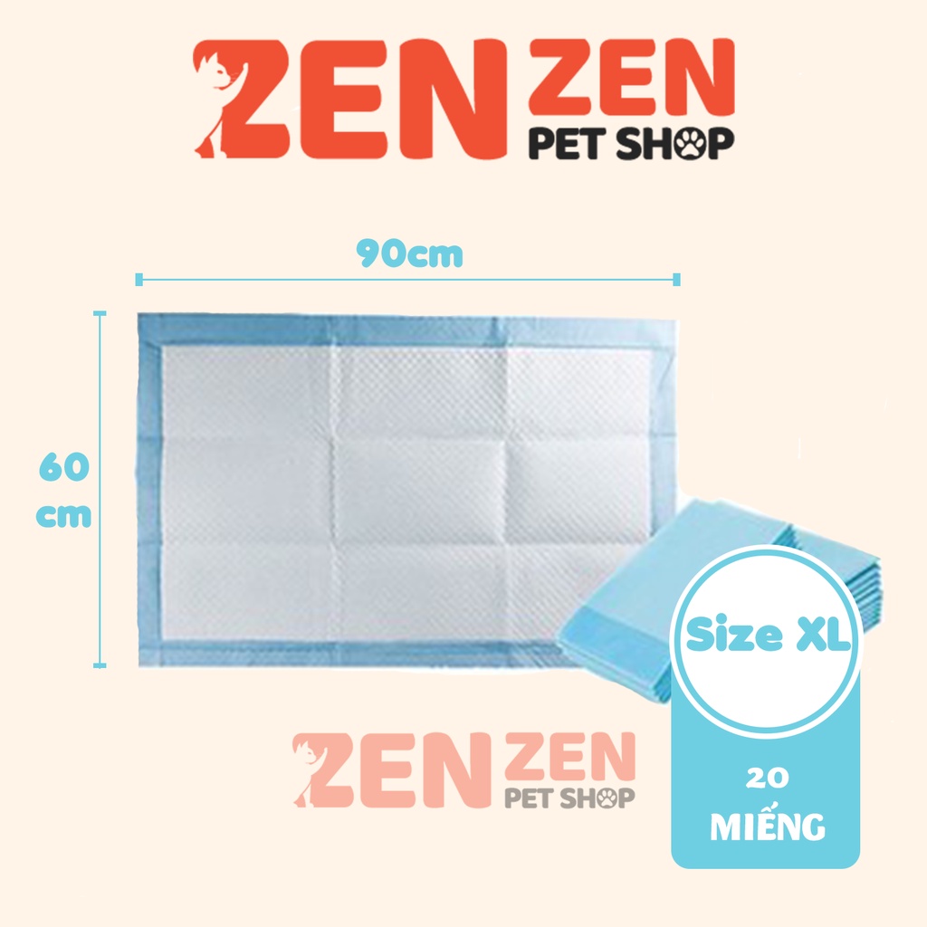 Tã lót chuồng - Miếng lót chuồng cho Chó Mèo DOOG & CAAT siêu thấm hút - Tã lót vệ sinh cho thú cưng giá rẻ, siêu thấm