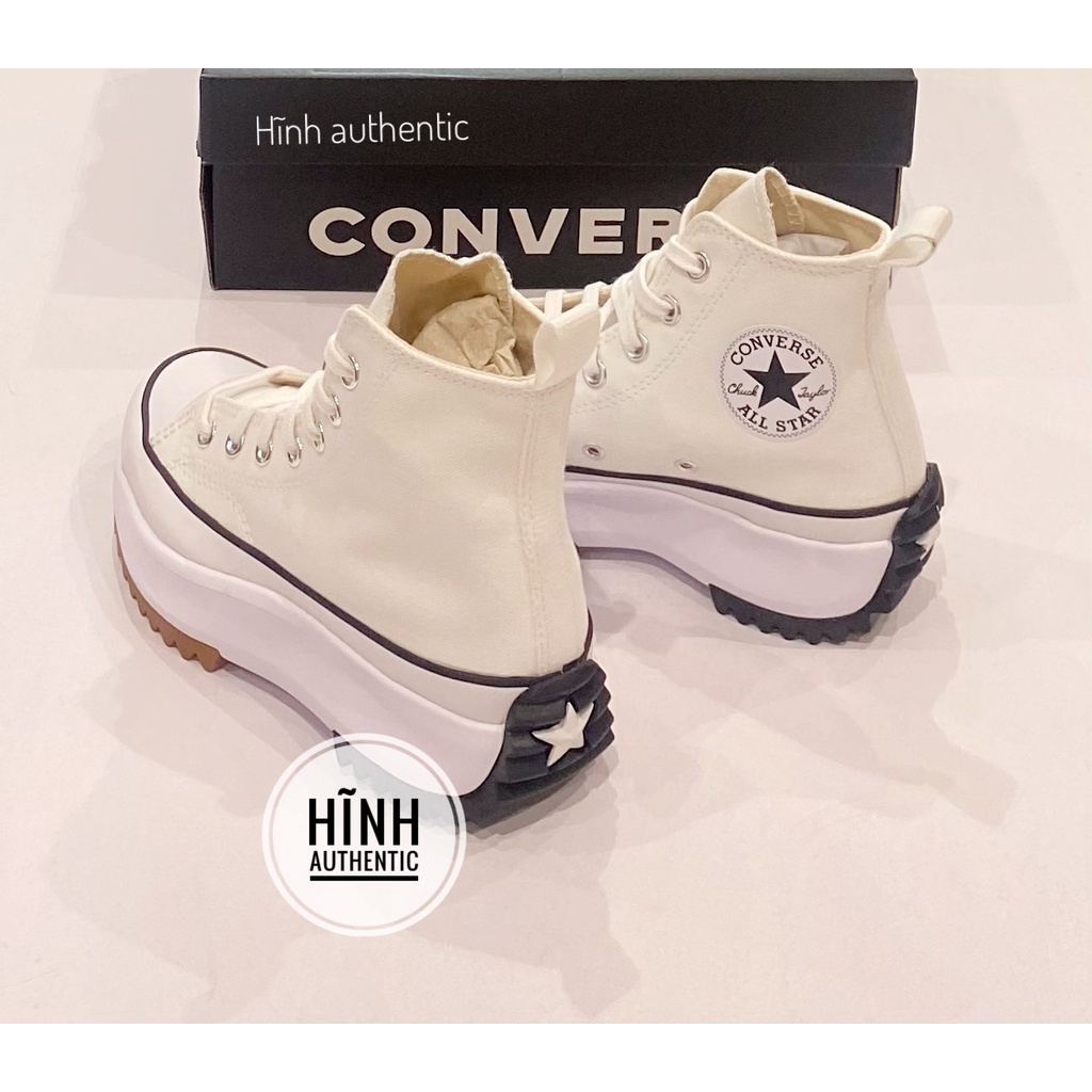 Giày Converse Run Star Hike Twisted trắng cổ cao