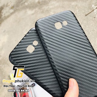 Ốp lưng SamSung Galaxy A3,  A5,  A7 2017 vân carbon