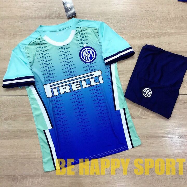 Bộ Quần Áo Bóng Đá Intermilan (Inter) - Áo Bóng Đá Nam PP Bởi Be Happy Sport