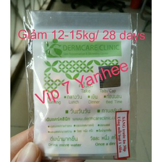 2 tuần thuốc giảm cân vip 7 yanhee giảm mỡ gọn gàng