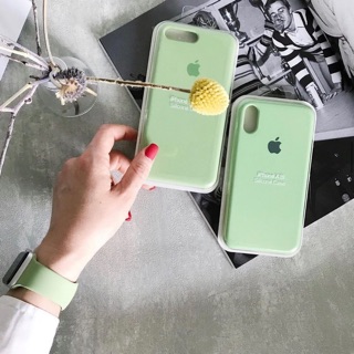 Set Matcha Ốp iPhone và Dây Apple Watch Silicone