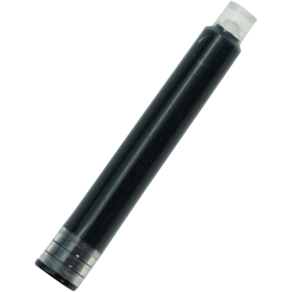 30 miếng Hộp mực bút máy Hongdian Màu đen, Đường kính lỗ khoan 3,4 Mm