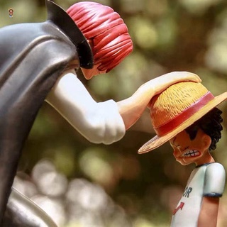 Hình Luffy Tóc đỏ Shanks Mô One Piece