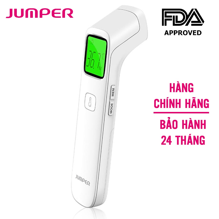 Nhiệt kế hồng ngoại không tiếp xúc đa năng Jumper JPD-FR203