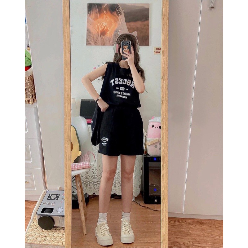 Set tanktop in chữ | BigBuy360 - bigbuy360.vn