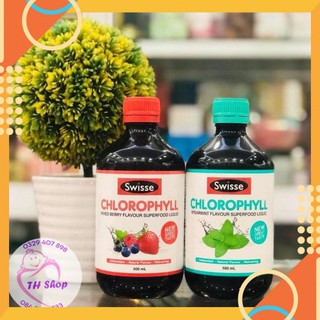 Nước Uống Diệp Lục Swisse Chlorophyll 500ml Thanh Lọc Cơ Thể