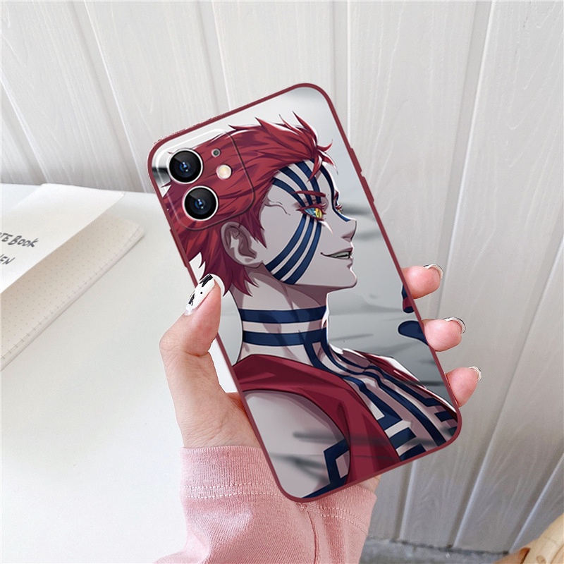 Ốp Điện Thoại Mềm Nhám Hình Anime Cho IPhone 13Pro 12Pro 13 12 11Promax 5 5S 6 6s 7P 8P Plus SE 2020 7Plus 8Plus X XR X DC