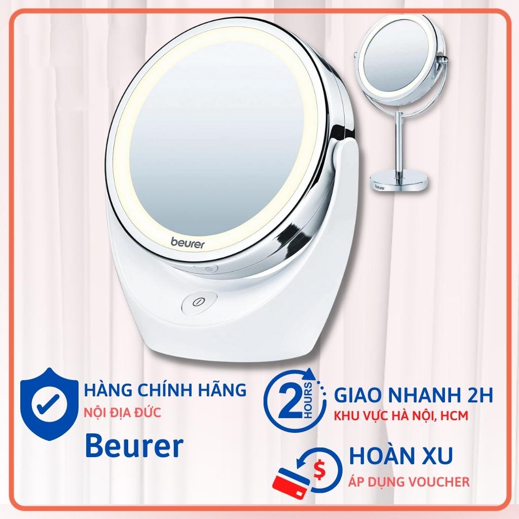 Gương trang điểm 2 mặt Beurer BS49 có đèn LED. GEM - Hàng Đức