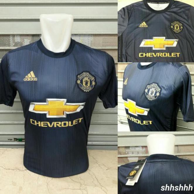 Áo Thun Bóng Đá Manchester_United Mu 3rd 2018 / 2019 Grade Ori xịn