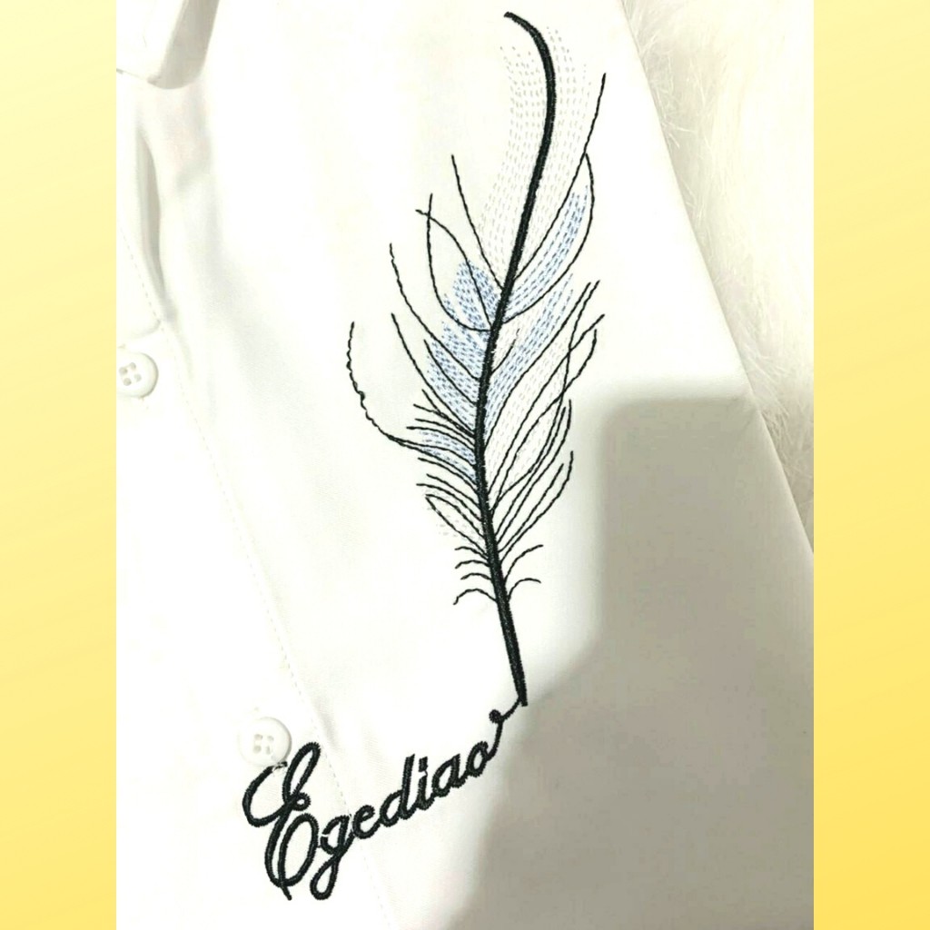 Áo Sơ mi nam [FREESHIP] Sơ mi nam chất lụa dài tay lông công ngực cổ cao cấp | BigBuy360 - bigbuy360.vn