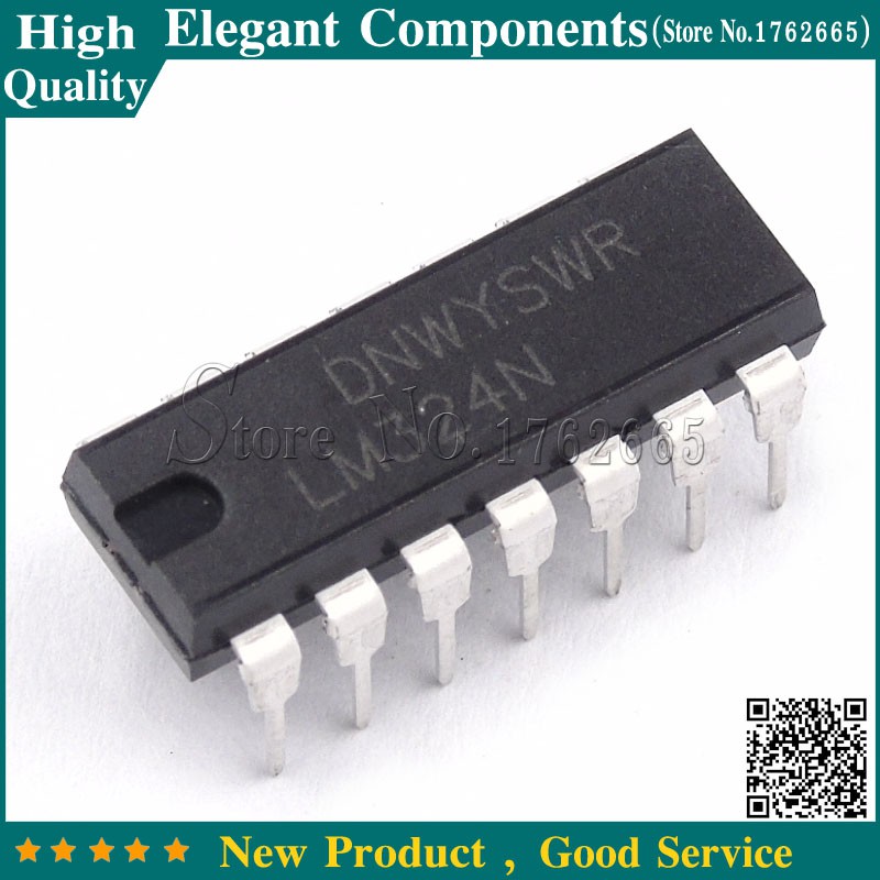Set 10 Linh Kiện Điện Tử Mới Lm324 Lm324N Dip14 Lm324P Dip-14 | BigBuy360 - bigbuy360.vn