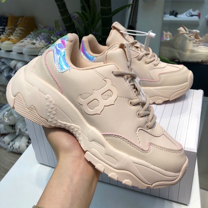 Giày thể thao NY hồng cao cấp (free ship)