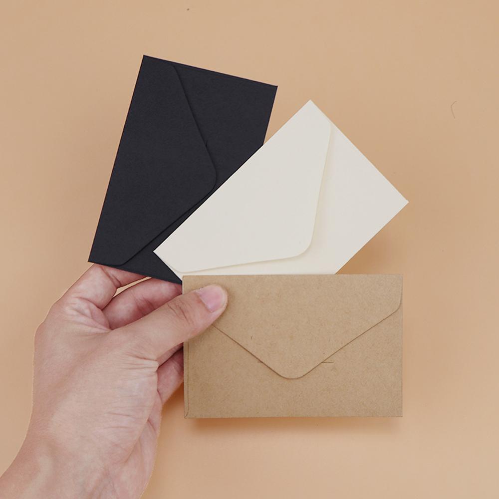 Thiệp Mời Đám Cưới Bằng Giấy Kraft Màu Trắng Kiểu Cổ Điển
