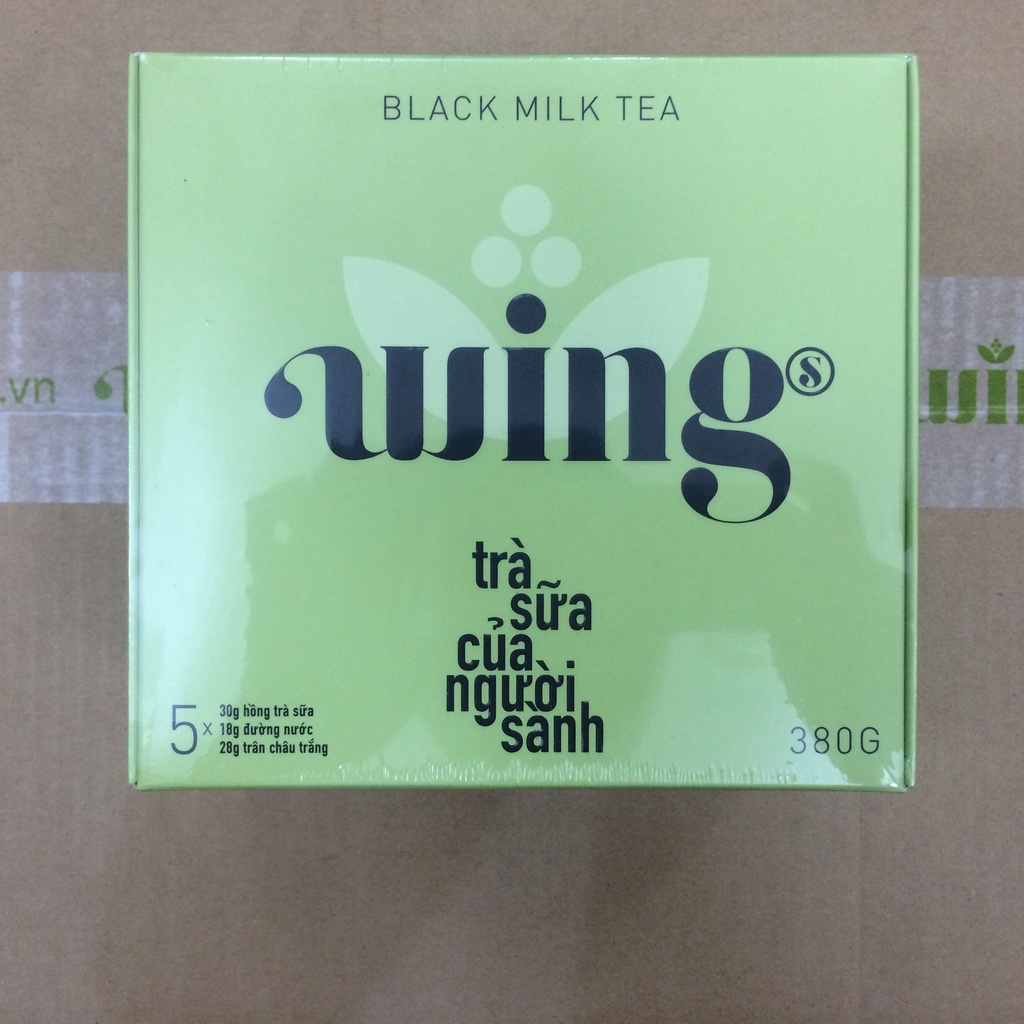 [VỊ HỒNG TRÀ] TRÀ SỮA WINGS - TRÀ SỮA TỰ PHA TRÂN CHÂU WINGS CHO NGƯỜI SÀNH - HỘP 5 SET CHUẨN VỊ VÔ CÙNG TIỆN LỢI | BigBuy360 - bigbuy360.vn