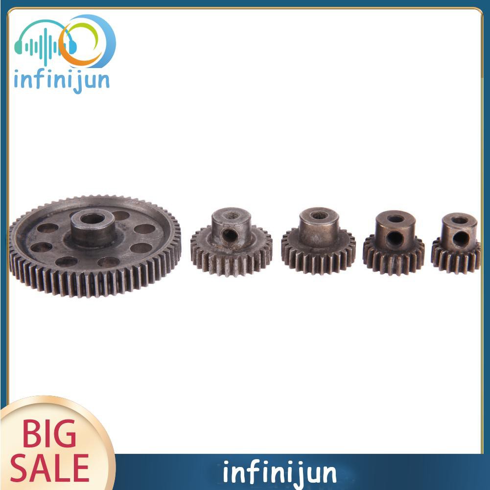 Bộ 5 Bánh Răng Kim Loại Cho Xe Tải Điều Khiển Từ Xa Hsp