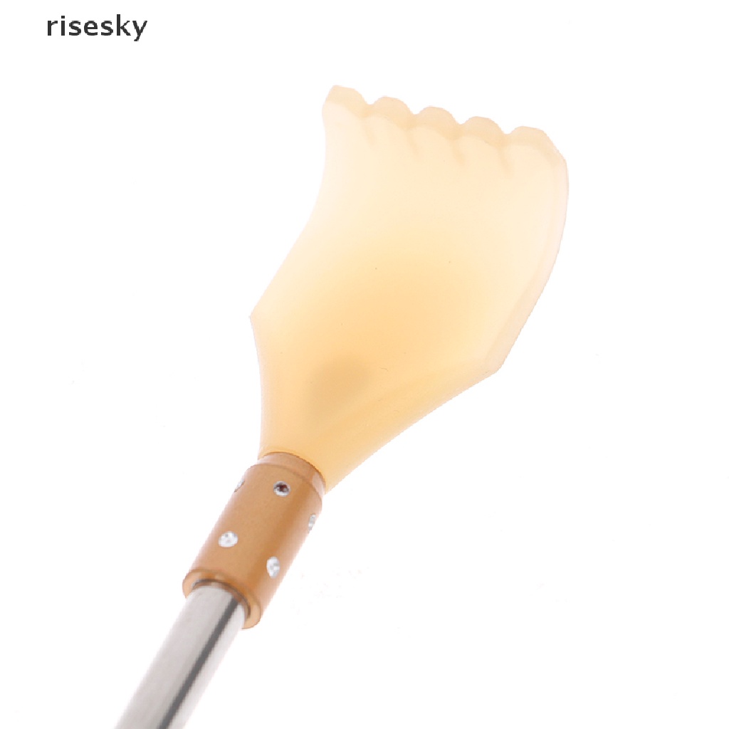 Cây Gãi Lưng &amp; Massage Lưng Cầm Tay Kéo Dài Được Có Hạt Nam Châm ♨Trên đó