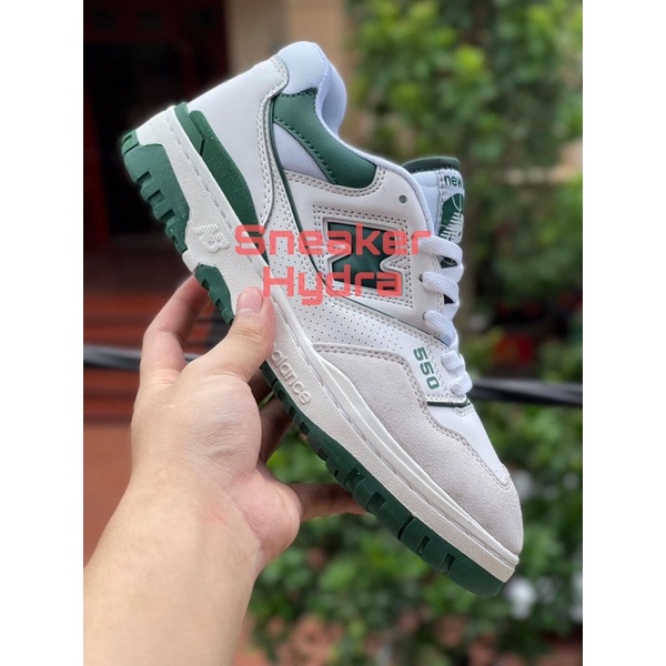 GIÀY THỂ THAO NAM NỮ nb 550 white green ( Hàng cao cấp )