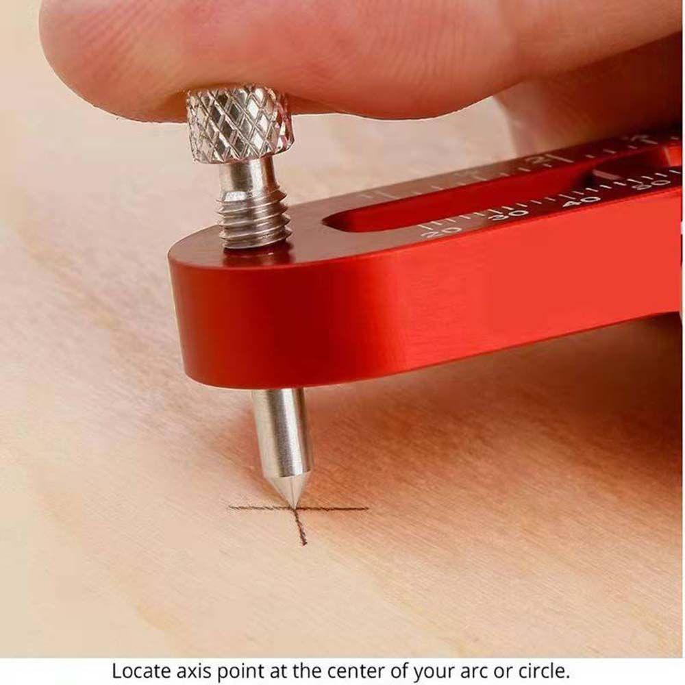 PINEVN Dụng Cụ Compa Đo Điểm Cố Định Làm Mộc