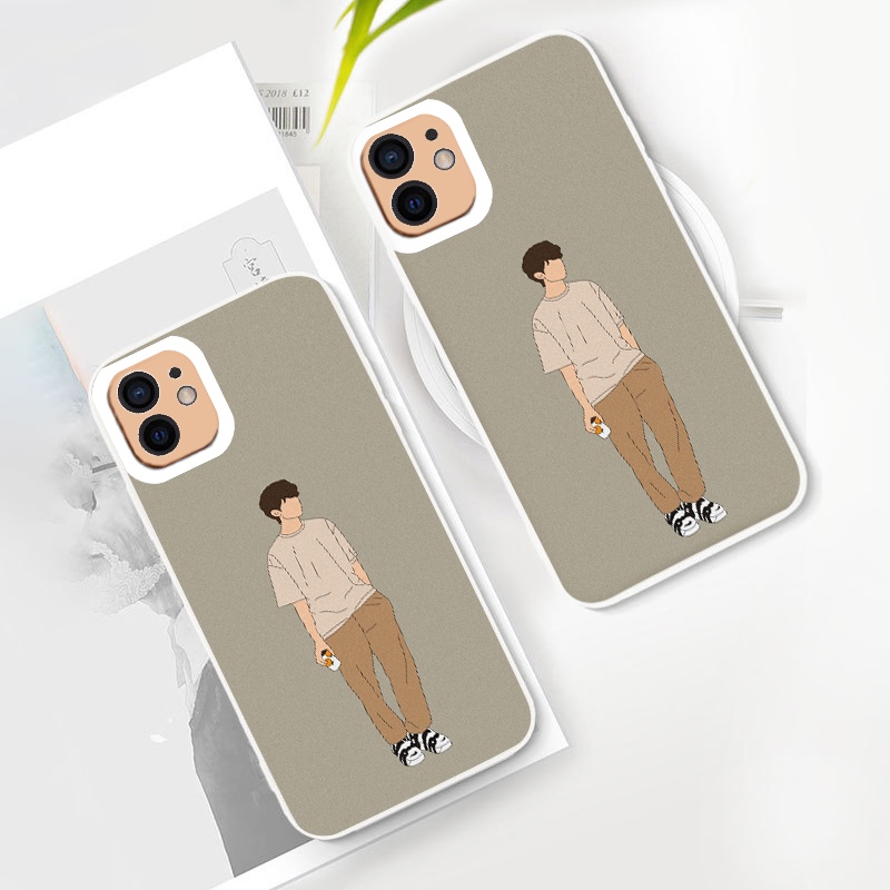 Ốp lưng Anime cool Boy cho iPhone 11 Pro Max ốp iphone chàng trai vuông cạnh bảo vệ camera đủ mã 6 đến 13promax