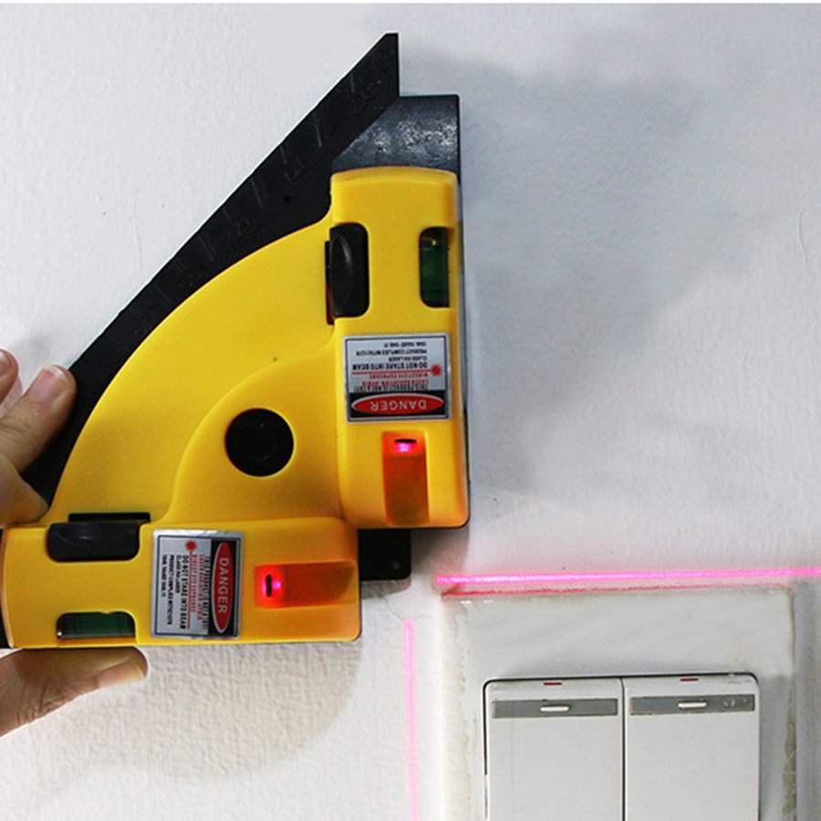 Thước đo góc laser đỏ 635nm dây câu cá chuyên dụng