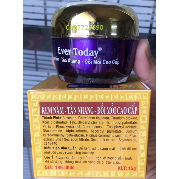 KEM NÁM - TÀN NHANG - ĐỒI MỒI CAO CẤP 15g Ever Today