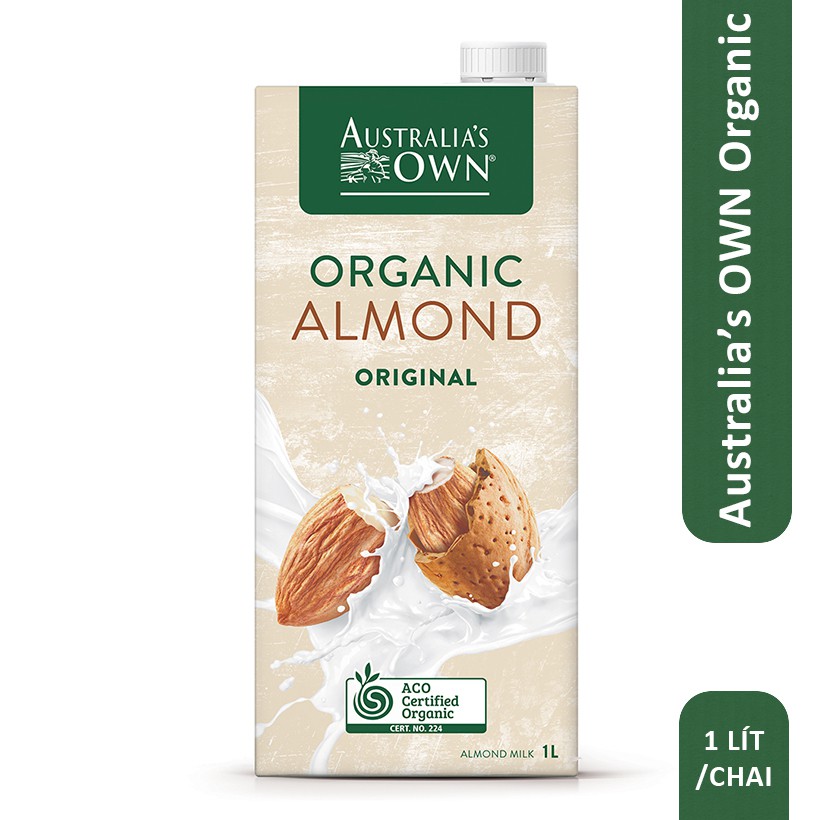Sữa hạt hạnh nhân Organic Australia's Own 1L