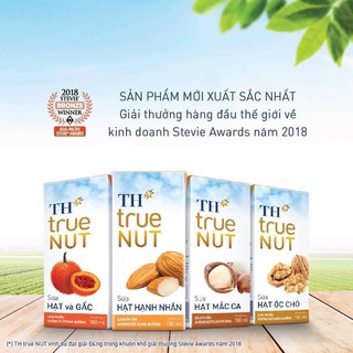 1 vỉ sữa hạt TH TRUE NUT hạnh nhân 180ml