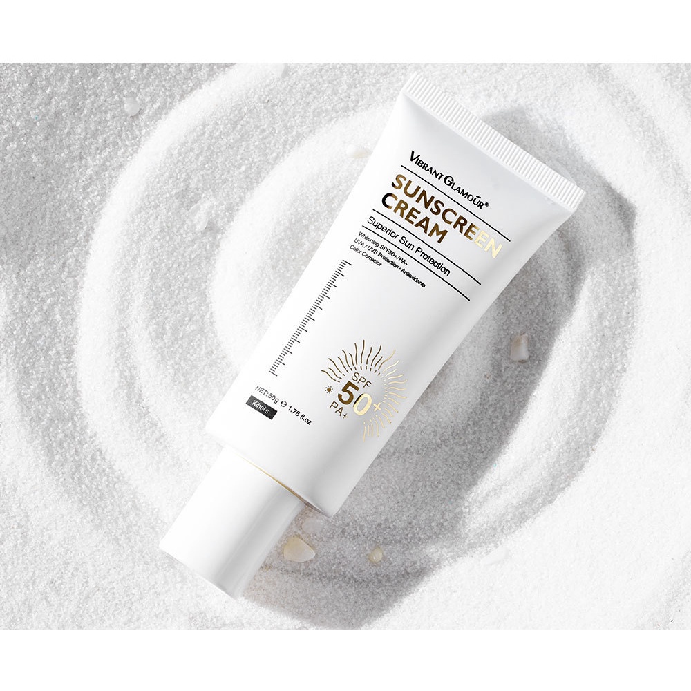 Kem chống nắng body Làm Trắng Da Chống Lão Hóa SPF50+ UVA/UVB 50g