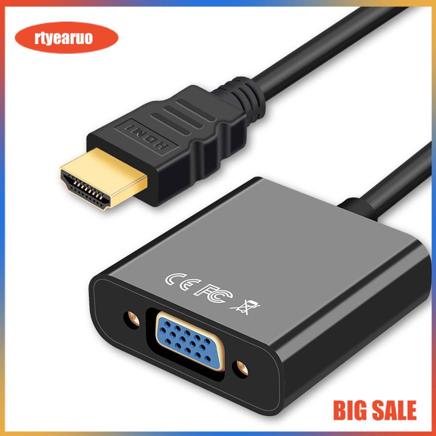 Cáp chuyển đổi HDMI sang VGA HD 1080P OEM