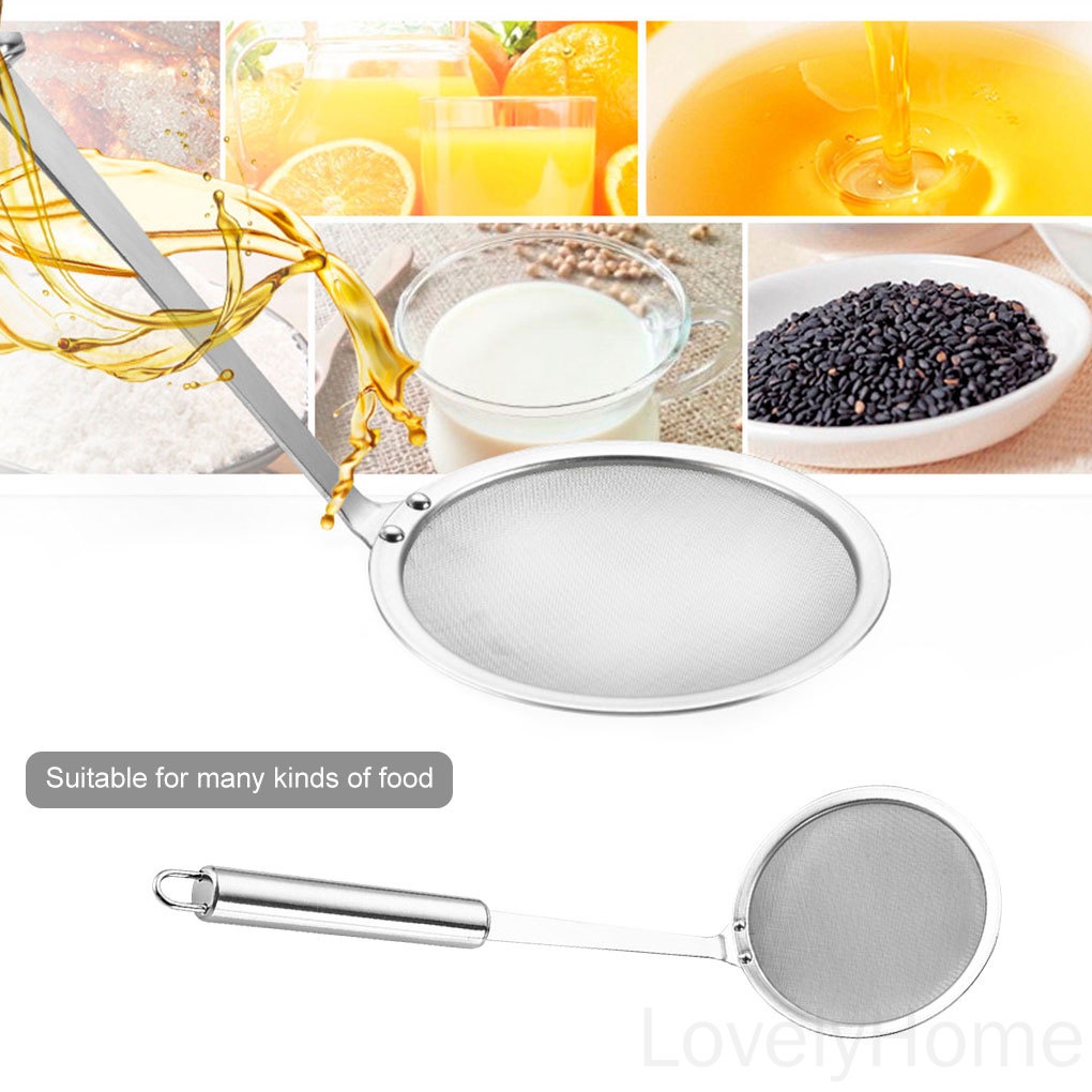 Vá Lưới Lọc Bằng Thép Không Gỉ Chống Rỉ Tiện Dụng Cho Nhà Bếp