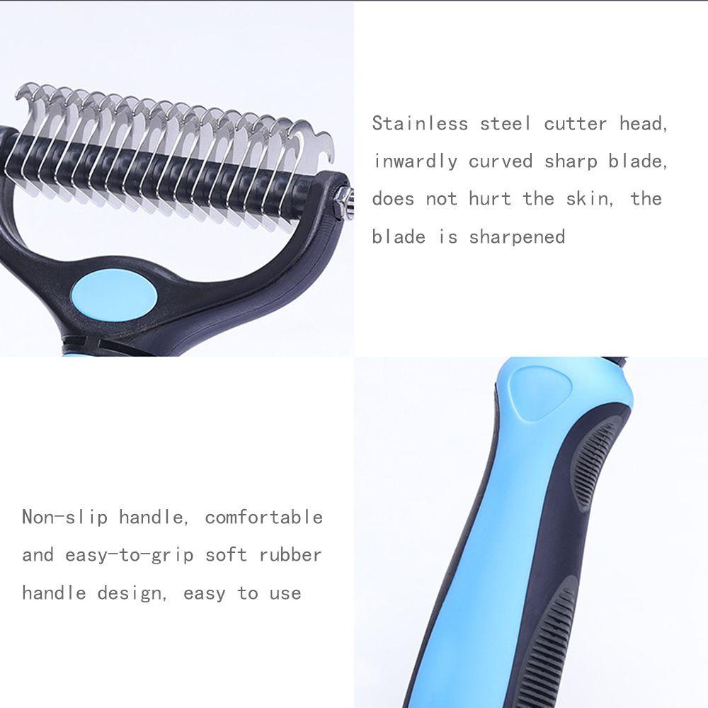 Lược Chải Tóc Hai Mặt Thiết Kế Chống Trượt An Toàn