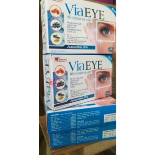 Bổ mắt ViaEYE thảo dược dầu gấc,cao việt quất.