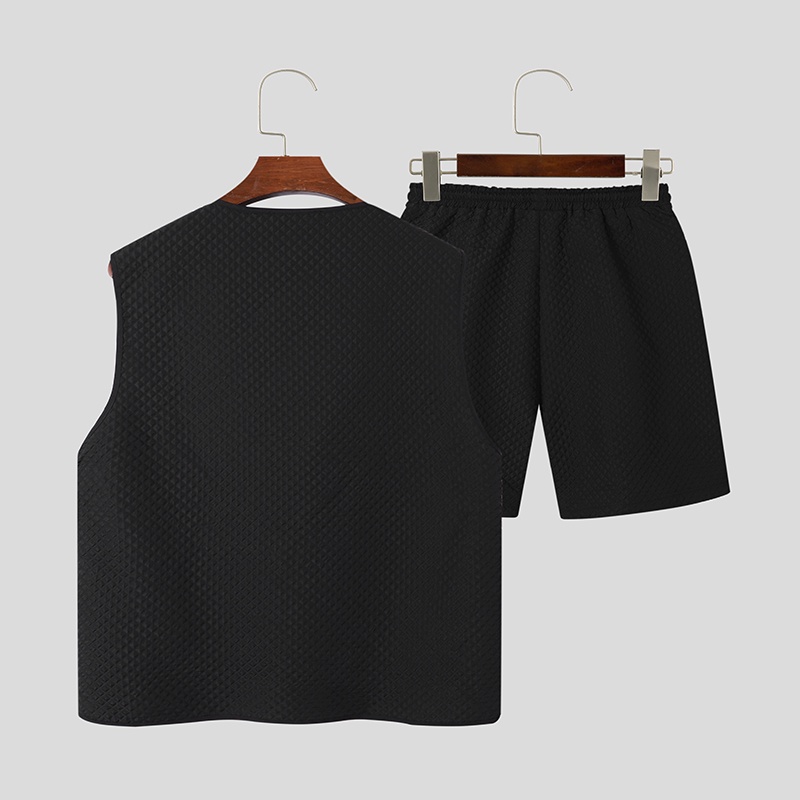 Set Áo Thun Sát Nách + Quần Short Thời Trang Mùa Hè Cho Bé