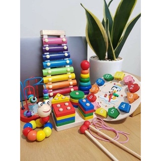 đồ chơi gỗ 6 món
